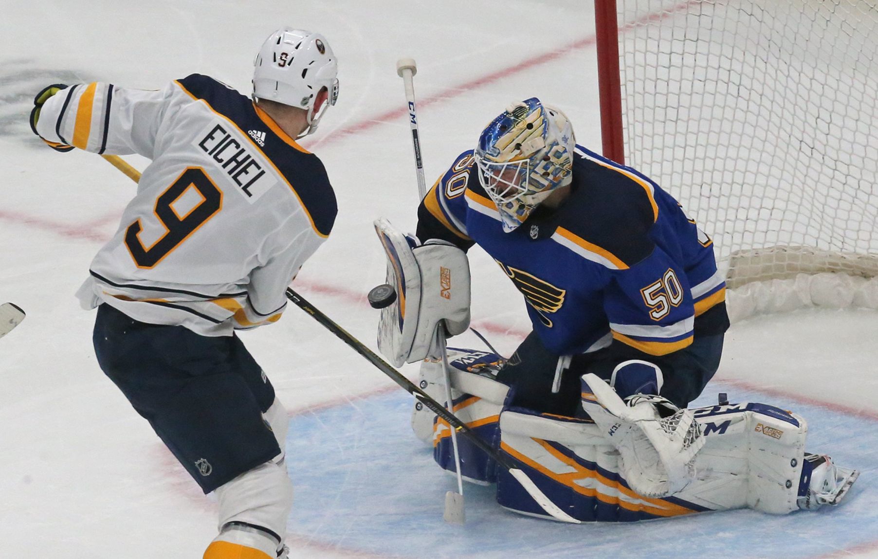 The Blues and the Sabres skate at Enterprise